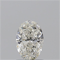 Natural Diamond 1.01 Carats, Oval with  Cut, I Color, VS2 Clarity and Certified by GIA