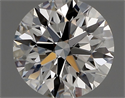 Diamante Natural 0.73 quilates, Redondo , Color F, claridad VVS2 y certificado IGI