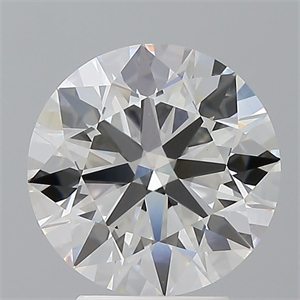 Picture of Lab Grown Diamond 3.49 Carats, Round with Ideal Cut, E Color, VS1 Clarity and Certified by IGI
