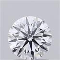 Del inventario de diamantes de laboratorio, 1.05 quilates, Redondo , Color E, claridad IF y certificado IGI