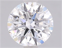 Del inventario de diamantes de laboratorio, 1.53 quilates, Redondo , Color D, claridad IF y certificado IGI