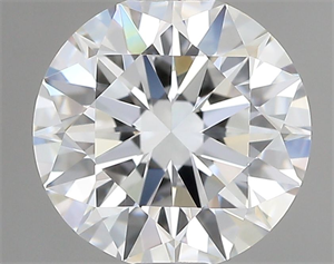 Picture of Lab Grown Diamond 1.05 Carats, Round with Ideal Cut, D Color, VVS2 Clarity and Certified by IGI