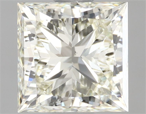 Foto Diamante Natural 1.50 quilates, Princesa , Color L, claridad VS1 y certificado IGI de