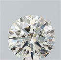 Natural Diamond 1.03 Carats, Round with Excellent Cut, I Color, SI1 Clarity and Certified by IGI