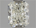 Natural Diamond 0.90 Carats, Radiant with  Cut, L Color, SI1 Clarity and Certified by GIA