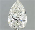 Diamante Natural 0.92 quilates, De pera , Color H, claridad VS2 y certificado IGI
