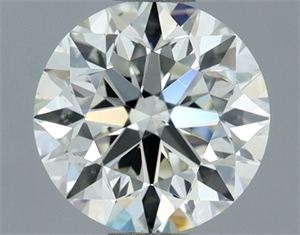 Picture of Natural Diamond 1.00 Carats, Round with Very Good Cut, I Color, VS1 Clarity and Certified by IGI