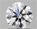 Diamante Natural 1.40 quilates, Redondo , Color D, claridad IF y certificado GIA