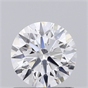Del inventario de diamantes de laboratorio, 0.73 quilates, Redondo , Color D, claridad VVS2 y certificado IGI