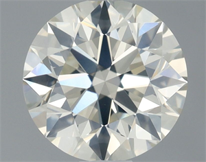 Picture of Natural Diamond 0.73 Carats, Round with Excellent Cut, K Color, SI2 Clarity and Certified by GIA