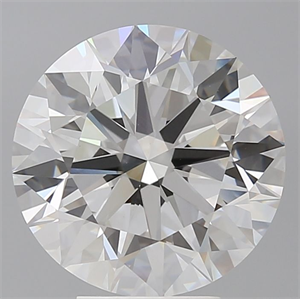 Picture of Lab Grown Diamond 5.51 Carats, Round with Ideal Cut, F Color, VVS2 Clarity and Certified by IGI