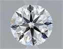 Diamante Natural 0.70 quilates, Redondo , Color E, claridad VVS1 y certificado GIA