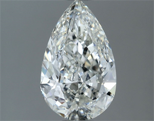 Picture of Natural Diamond 1.20 Carats, Pear with  Cut, H Color, SI1 Clarity and Certified by GIA
