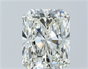Natural Diamond 1.27 Carats, Radiant with  Cut, J Color, VVS1 Clarity and Certified by GIA