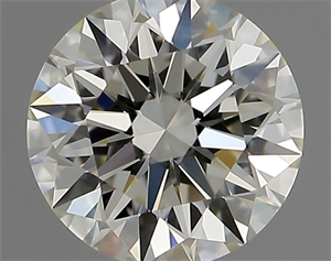Picture of Natural Diamond 0.64 Carats, Round with Excellent Cut, K Color, VVS2 Clarity and Certified by GIA