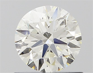 Picture of Natural Diamond 0.70 Carats, Round with Excellent Cut, H Color, VVS1 Clarity and Certified by IGI