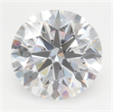 Del inventario de diamantes de laboratorio, 3.10 quilates, Redondo , Color D, claridad IF y certificado IGI