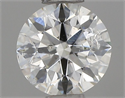 Natural Diamond 0.50 Carats, Round with Excellent Cut, I Color, SI2 Clarity and Certified by IGI