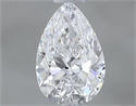 Diamante Natural 0.50 quilates, De pera , Color D, claridad VVS1 y certificado GIA