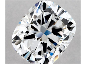 Foto Diamante Natural 3.02 quilates, Del cojín , Color D, claridad VS2 y certificado GIA de