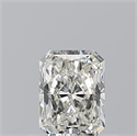 Diamante Natural 0.50 quilates, Radiante , Color J, claridad VVS1 y certificado GIA
