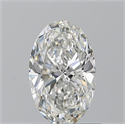 Diamante Natural 0.90 quilates, Ovalado , Color G, claridad IF y certificado GIA