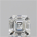 Diamante Natural 0.90 quilates, Asscher , Color H, claridad VVS2 y certificado GIA