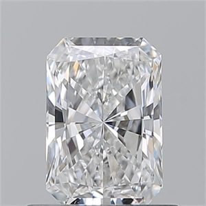 Picture of Natural Diamond 0.71 Carats, Radiant with  Cut, E Color, VS2 Clarity and Certified by GIA