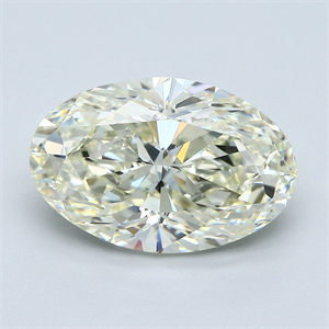 Foto Diamante Natural 5.01 quilates, Ovalado , Color M, claridad VVS2 y certificado GIA de