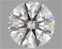 Diamante Natural 2.50 quilates, Redondo , Color H, claridad SI1 y certificado GIA
