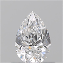 Diamante Natural 0.50 quilates, De pera , Color D, claridad VS1 y certificado GIA
