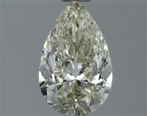 Picture of Natural Diamond 1.00 Carats, Pear with  Cut, L Color, VS2 Clarity and Certified by IGI