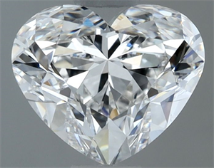 Picture of Natural Diamond 1.30 Carats, Heart with  Cut, F Color, VVS1 Clarity and Certified by GIA