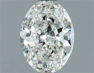Picture of Natural Diamond 0.80 Carats, Oval with  Cut, H Color, SI1 Clarity and Certified by GIA