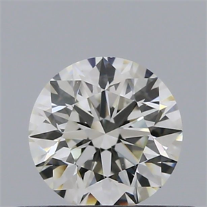 Picture of Natural Diamond 0.40 Carats, Round with Excellent Cut, G Color, SI1 Clarity and Certified by IGI