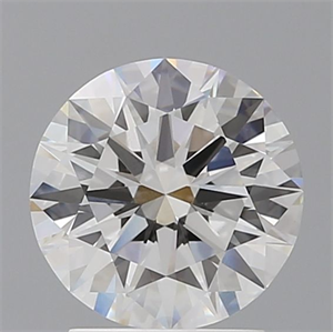 Picture of Lab Grown Diamond 2.08 Carats, Round with Ideal Cut, E Color, VVS2 Clarity and Certified by IGI