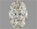 Natural Diamond 0.70 Carats, Oval with  Cut, H Color, VS1 Clarity and Certified by GIA