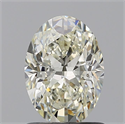 Diamante Natural 0.92 quilates, Ovalado , Color J, claridad VS2 y certificado GIA