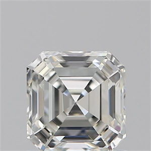 Foto Diamante Natural 0.91 quilates, Asscher , Color I, claridad VS1 y certificado GIA de