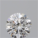Natural Diamond 0.46 Carats, Round with Excellent Cut, G Color, VVS1 Clarity and Certified by GIA