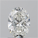 Diamante Natural 1.01 quilates, Ovalado , Color H, claridad VS2 y certificado GIA