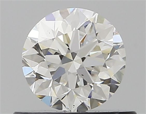 Foto Diamante Natural 0.50 quilates, Redondo , Color F, claridad VS2 y certificado GIA de