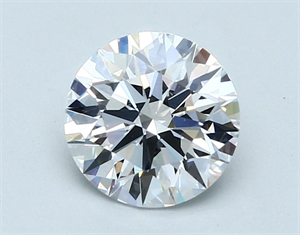 Picture of Natural Diamond 2.01 Carats, Round with Excellent Cut, D Color, VS1 Clarity and Certified by GIA
