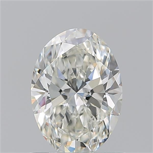 Foto Diamante Natural 0.90 quilates, Ovalado , Color I, claridad VVS1 y certificado GIA de