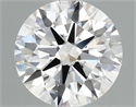 Del inventario de diamantes de laboratorio, 1.03 quilates, Redondo , Color D, claridad VS2 y certificado IGI