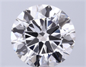 Lab Grown Diamond 7.01 Carats, Round with Excellent Cut, E Color, VS1 Clarity and Certified by IGI