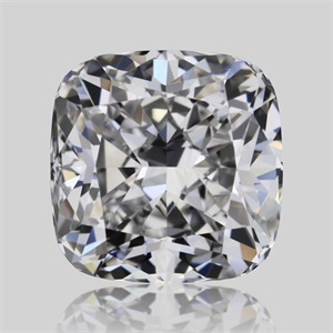 Foto Diamante Natural 0.71 quilates, Del cojín , Color D, claridad VS2 y certificado GIA de
