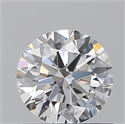 Natural Diamond 0.70 Carats, Round with Excellent Cut, F Color, SI1 Clarity and Certified by GIA