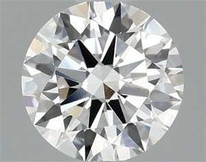 Picture of Lab Grown Diamond 0.98 Carats, Round with Ideal Cut, D Color, VVS2 Clarity and Certified by IGI