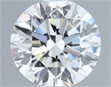Diamante Natural 0.50 quilates, Redondo , Color H, claridad VVS2 y certificado IGI